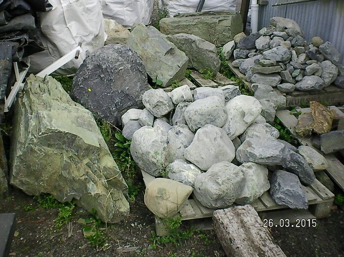 Landscape rocks, sample 5 - available from Marlborough Turf Professionals